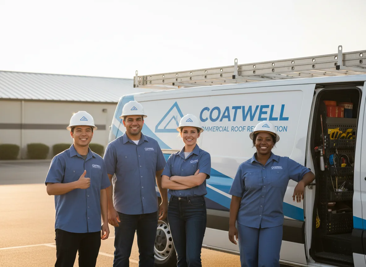Commercial roof coating company in Fowler, MI